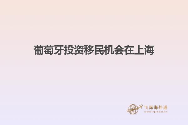 葡萄牙投资移民机会在上海