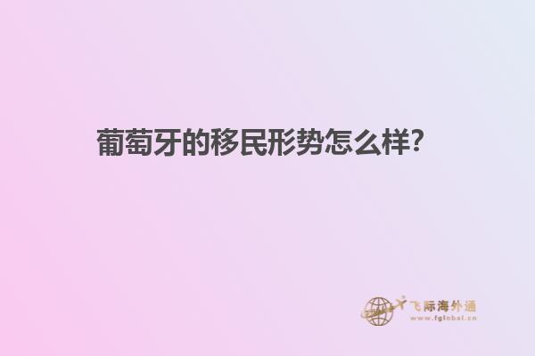 葡萄牙的移民形势怎么样？