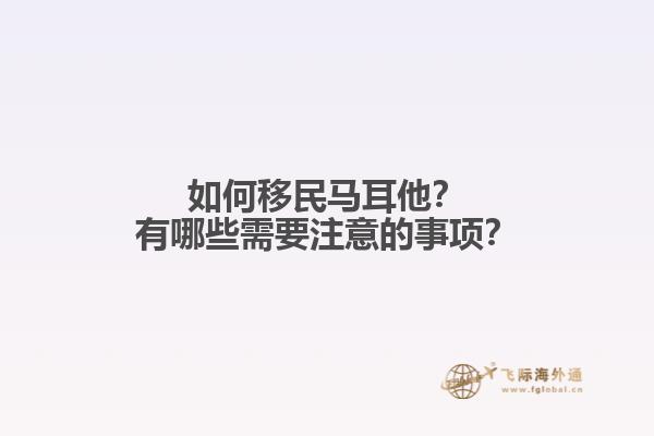 如何移民马耳他？有哪些需要注意的事项？