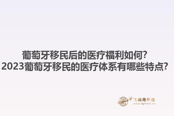 葡萄牙移民后的医疗福利如何？2023葡萄牙移民的医疗体系有哪些特点？1.jpg