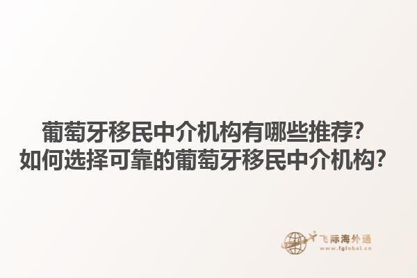 葡萄牙移民中介机构有哪些推荐？如何选择可靠的葡萄牙移民中介机构？1.jpg