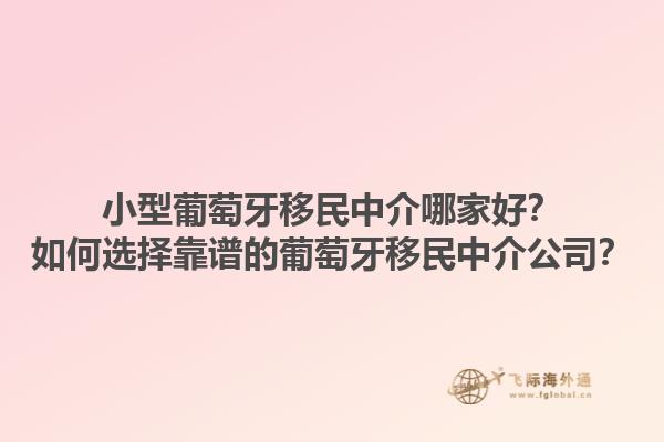 小型葡萄牙移民中介哪家好？如何选择靠谱的葡萄牙移民中介公司？1.jpg