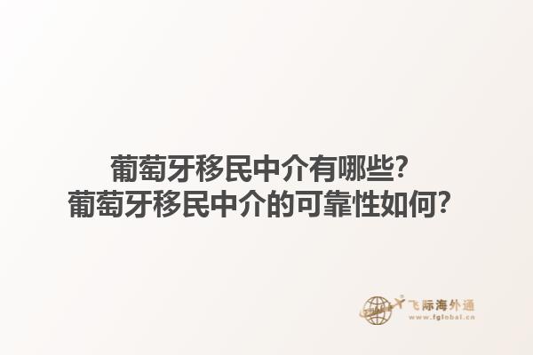 葡萄牙移民中介有哪些？葡萄牙移民中介的可靠性如何？1.jpg