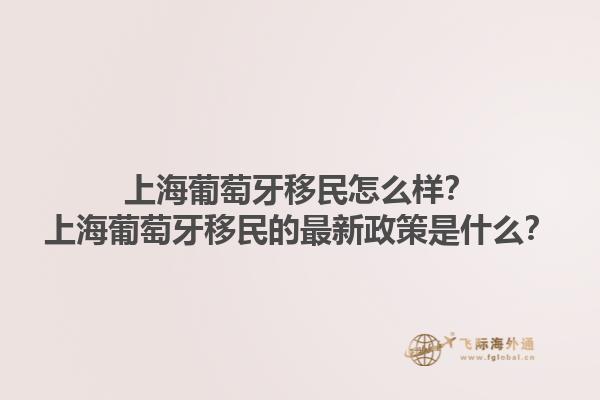 上海葡萄牙移民怎么样？上海葡萄牙移民的最新政策是什么？1.jpg