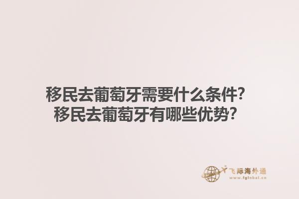 移民去葡萄牙需要什么条件？移民去葡萄牙有哪些优势？1.jpg
