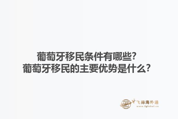 葡萄牙移民条件有哪些？葡萄牙移民的主要优势是什么？1.jpg