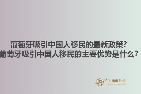 葡萄牙吸引中国人移民的最新政策？葡萄牙吸引中国人移民的主要优势是什么？1.jpg