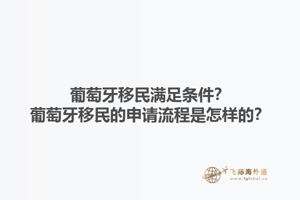 葡萄牙移民满足条件？葡萄牙移民的申请流程是怎样的？1.jpg