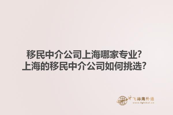 移民中介公司上海哪家专业？上海的移民中介公司如何挑选？1.jpg