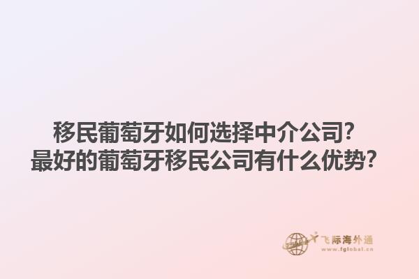 移民葡萄牙如何选择中介公司？最好的葡萄牙移民公司有什么优势？1.jpg