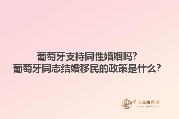 葡萄牙支持同性婚姻吗？葡萄牙同志结婚移民的政策是什么？1.jpg