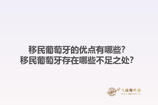 移民葡萄牙的优点有哪些？移民葡萄牙存在哪些不足之处？1.jpg