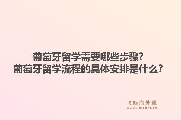 葡萄牙留学需要哪些步骤？葡萄牙留学流程的具体安排是什么？1.jpg
