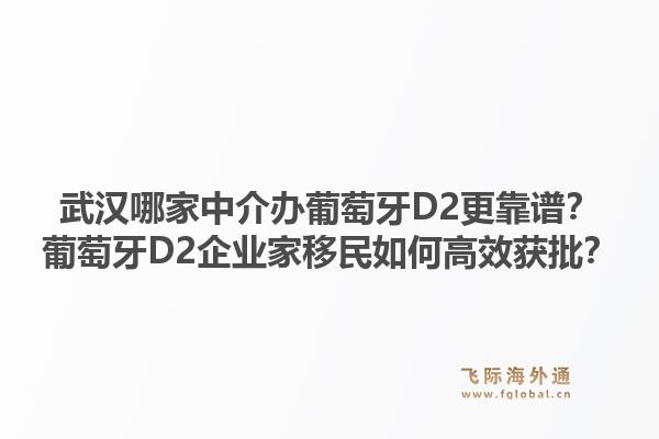武汉哪家中介办葡萄牙D2更靠谱?葡萄牙D2企业家移民如何高效获批?1.jpg