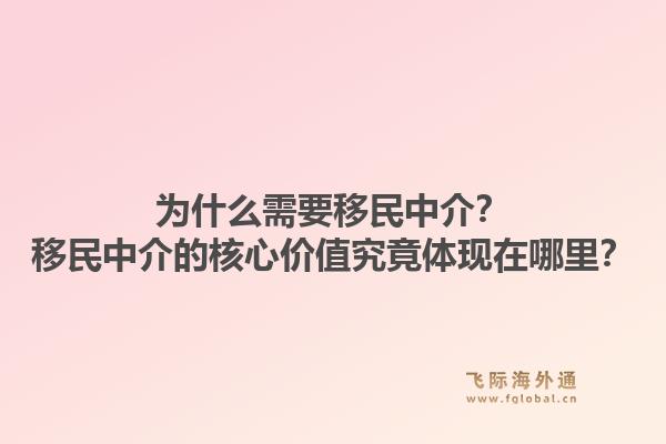 为什么需要移民中介？移民中介的核心价值究竟体现在哪里？1.jpg