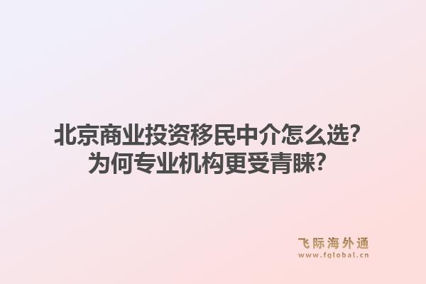 北京商业投资移民中介怎么选？为何专业机构更受青睐？1.jpg