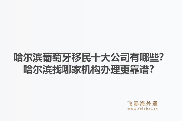 哈尔滨葡萄牙移民十大公司有哪些?哈尔滨找哪家机构办理更靠谱?1.jpg