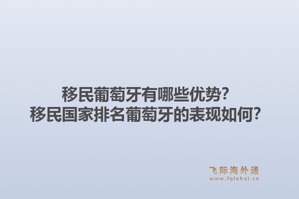 移民葡萄牙有哪些优势？移民国家排名葡萄牙的表现如何？1.jpg