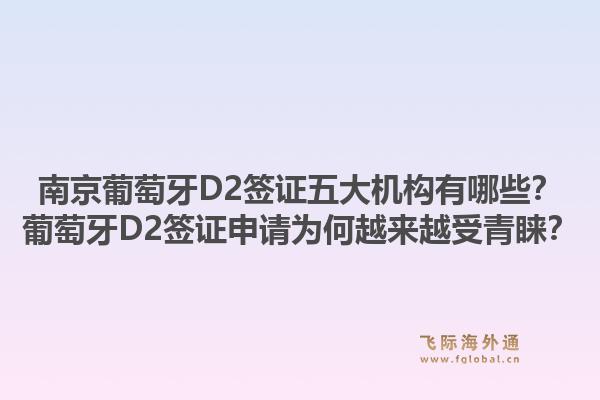 南京葡萄牙D2签证五大机构有哪些？葡萄牙D2签证申请为何越来越受青睐？1.jpg