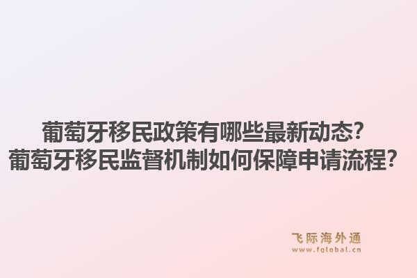 葡萄牙移民政策有哪些最新动态?葡萄牙移民监督机制如何保障申请流程?1.jpg