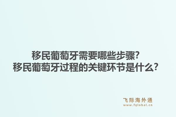 移民葡萄牙需要哪些步骤？移民葡萄牙过程的关键环节是什么？1.jpg