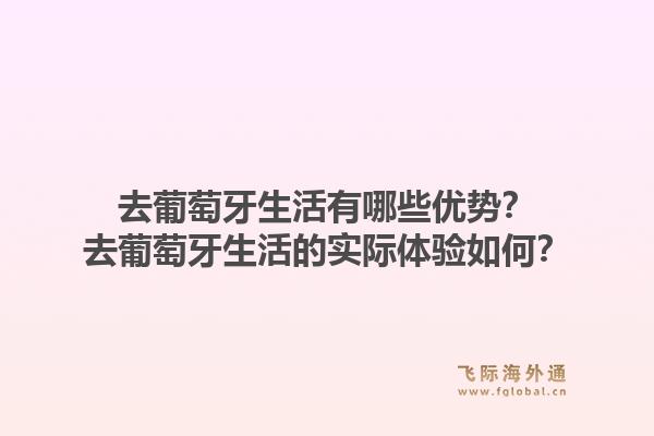 去葡萄牙生活有哪些优势?去葡萄牙生活的实际体验如何?1.jpg