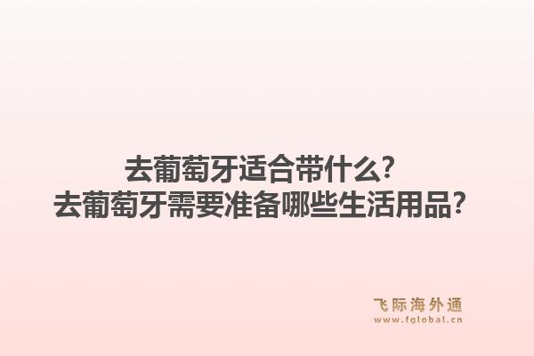 去葡萄牙适合带什么？去葡萄牙需要准备哪些生活用品？