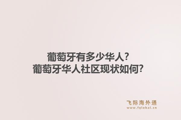 葡萄牙有多少华人？葡萄牙华人社区现状如何？1.jpg