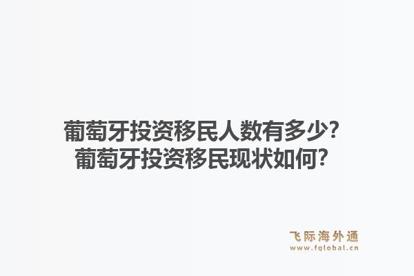 葡萄牙投资移民人数有多少？葡萄牙投资移民现状如何？1.jpg