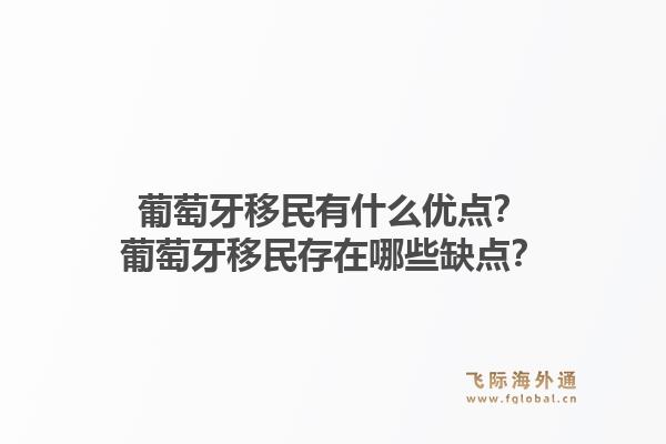葡萄牙移民有什么优点？葡萄牙移民存在哪些缺点？